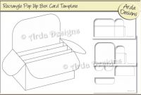 Rectangle Pop Up Box Card Cu Template inside Pop Up Card Box Template
