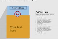 Report Card For Result Analysis Flat Powerpoint Design regarding Result Card Template