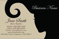 Salon Business Cards – Business Card Tips within Hair Salon Business Card Template