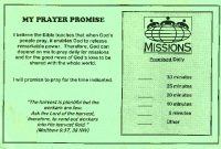 Sample: Faith Promise Commitment Or Pledge Card intended for Pledge Card Template For Church