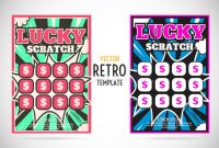 Scratch Ticket Stock Illustrations – 373 Scratch Ticket with regard to Scratch Off Card Templates