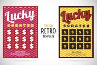 Scratch Ticket Stock Illustrations – 373 Scratch Ticket within Scratch Off Card Templates
