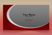 Simple Dashing Red Business Card – Businesscardszone | Red pertaining to Templates For Visiting Cards Free Downloads