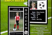 Soccer Sports Trader Card Template For Photoshop inside Soccer Trading Card Template