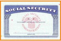 Social Security Card Template Pdf – Free Download (Printable) regarding Social Security Card Template Pdf