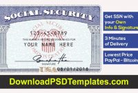 Social Security Card With My Own Information In 2020 pertaining to Social Security Card Template Photoshop