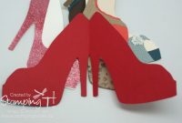 Stampin' Up! Stamping T! – High Heel Shoe Card – Open with regard to High Heel Template For Cards