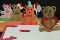 Teddy Bear Pop Up Card Template – Creative Pop Up Cards within Teddy Bear Pop Up Card Template Free