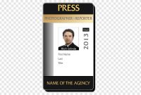 Template Identity Document Identification Grapher Badge, Id throughout Photographer Id Card Template