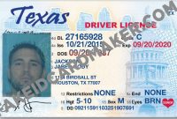 Texas Fake Drivers License Virtual – Fake Id Card Maker with regard to Texas Id Card Template