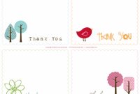 Thank You Notes – A Quick Round Up | Printable Note Cards pertaining to Free Printable Thank You Card Template