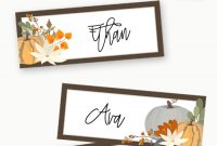 Thanksgiving Place Cards Printable – Designer Blogs in Thanksgiving Place Card Templates