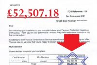 The Astonishing Ppi Claim Letter Template For Credit Card with regard to Ppi Claim Letter Template For Credit Card