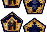 The Empty Suitcase: Chocolate Frog Cards with regard to Chocolate Frog Card Template