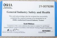 The Facts About Obtaining An Osha Card | Vivid Learning Systems with Osha 10 Card Template