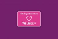 The Organ Donor Card – Nhs Organ Donation within Organ Donor Card Template