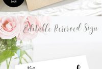 This Item Is Unavailable | Etsy | Wedding Place Card pertaining to Reserved Cards For Tables Templates