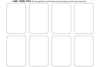 Trading Card Game Template – Free Download | Card Templates throughout Trading Cards Templates Free Download