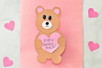Valentine Bear Card – Hello Wonderful inside Teddy Bear Pop Up Card Template Free