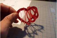 Valentine's Day Pop Up Card: 3D Heart Tutorial – Creative in 3D Heart Pop Up Card Template Pdf