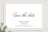 Wedding Save The Date Cards – Download Or Buy Prints pertaining to Save The Date Cards Templates