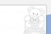 World's Most Huggable Mum' – Mother's Day Card Template for Mothers Day Card Templates