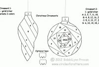 Www.circleofcrafters/irisfolding/christmascollection pertaining to Iris Folding Christmas Cards Templates