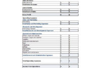 004 Free Small Business Financial Statement Template With within New Financial Statement Template For Small Business