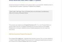 19+ Small Business Proposal Templates & Samples – Doc, Pdf pertaining to Business Partnership Proposal Template