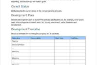 20 Scores Business Plan Template In 2020 | Business inside Simple Startup Business Plan Template