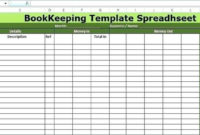 25 Bookkeeping Templates For Small Business Small Business pertaining to Amazing Bookkeeping For Small Business Templates