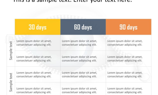 30 60 90 Day Plan Powerpoint Template 23 In 2020 | 90 Day intended for 30 60 90 Business Plan Template Ppt