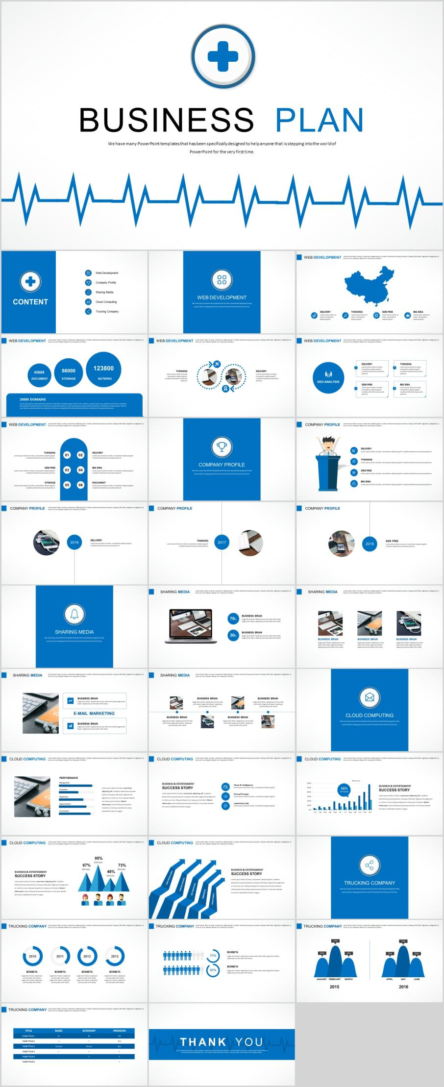 30+ Best Business Plan Powerpoint Templates - The Highest for Business Plan Powerpoint Template Free Download