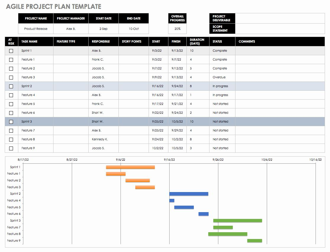 40 Website Project Plan Template In 2020 | Agile Project pertaining to New Business Project Plan Template