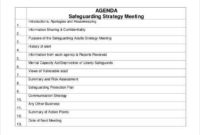 50+ Meeting Agenda Templates – Pdf, Doc | Free & Premium with regard to New Business Development Meeting Agenda Template