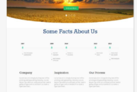 50 One Page Website Templates For Your Business – Small in Website Templates For Small Business