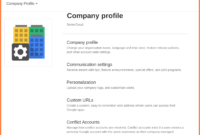 8+ Sample Format Of Company Profile In Word | Company for New Free Business Profile Template Word
