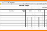 8+ Simple Ledger Template | Ledger Review in Business Ledger Template Excel Free