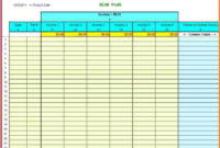 9+ Simple Business Expense Spreadsheet | Excel inside Best Simple Business Plan Template Excel