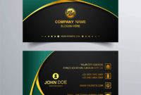 Abstract Stylish Wave Colorful Business Card Template with regard to Business Card Powerpoint Templates Free