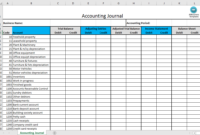Accounting Journal Excel Template | Templates At within Bookkeeping Templates For Small Business Excel
