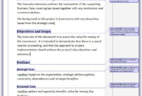 Business Case Project Templates | Business Case Template throughout How To Create A Business Case Template
