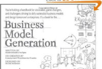 Business Model Generationosterwalder And Pigneur | Agilier for Osterwalder Business Model Template