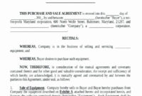Business Sale Contract Template Best Of Mission Agreement with Fresh Free Business Purchase Agreement Template