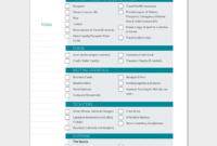 Business Travel Itinerary Template – 23+ (Word, Excel & Pdf) in Business Travel Itinerary Template Word