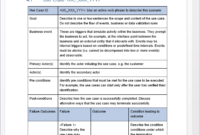 Business Use Case Template – Templates, Forms, Checklists with regard to Writing Business Cases Template