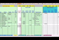 Cattle Tracking Spreadsheet | Db-Excel for Livestock Business Plan Template
