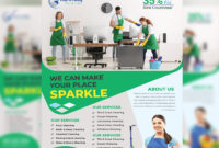 Cleaning Services Flyer Template On Behance within Flyers For Cleaning Business Templates