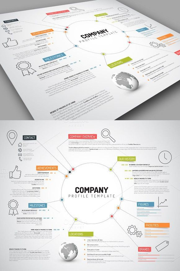 Company Profile Template | Company Profile Template with New Business Profile Template Ppt
