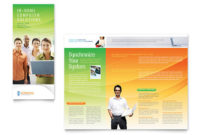 Computer & It Services Brochure Template Design inside Business Service Catalogue Template